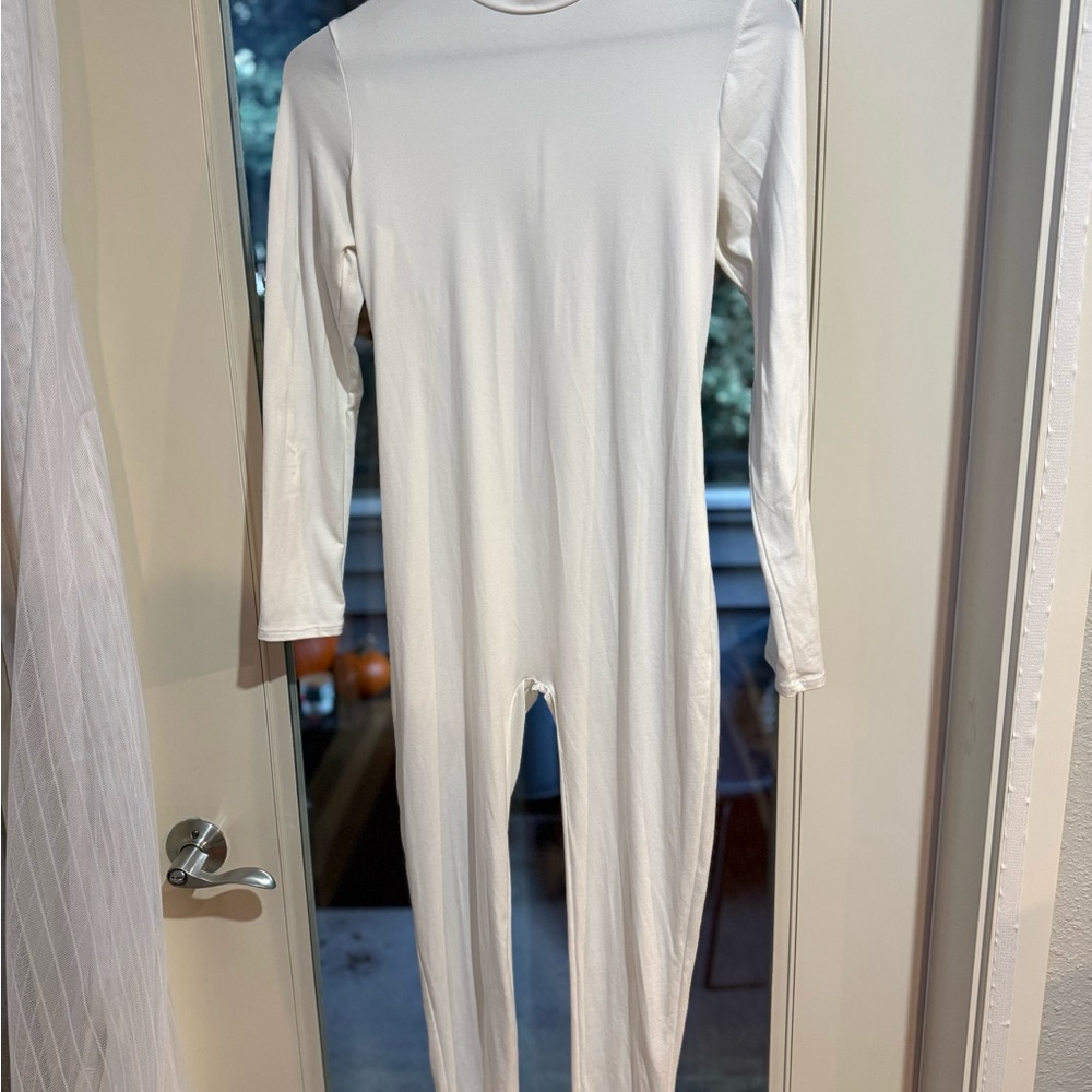 Fashion Nova Cream Bodysuit